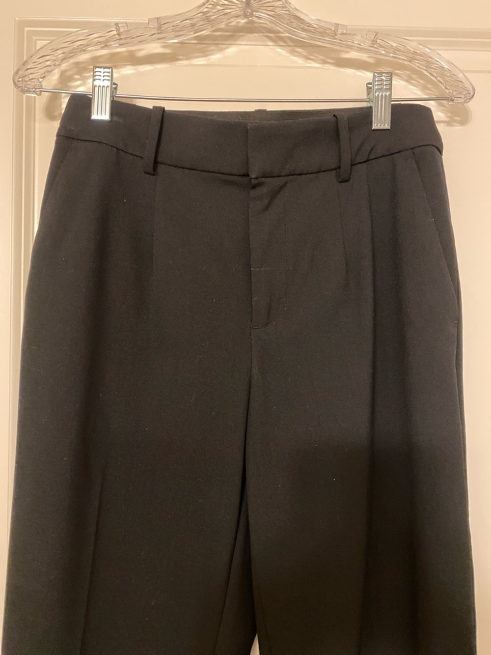 a new day Black Cropped Tapered Ankle Pants - Picture 3 of 7